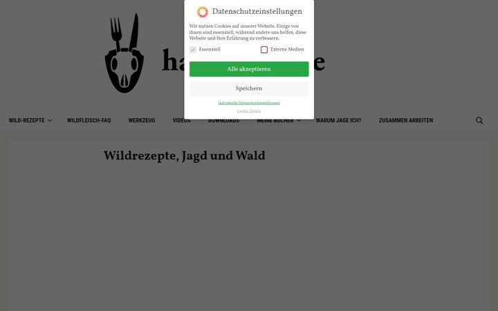 Screenshot of haut-gout.de