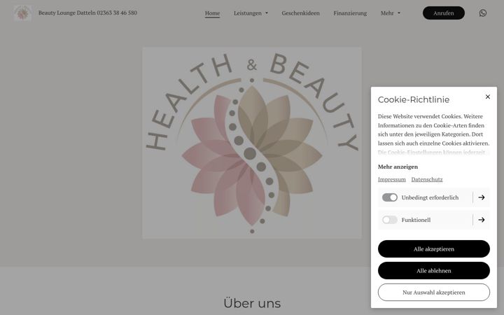 Screenshot van haut-wie-seide.de