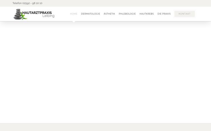 Screenshot van hautarzt-selm.de