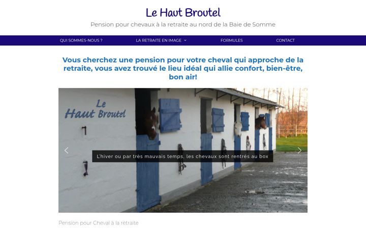 Screenshot of hautbroutel.fr