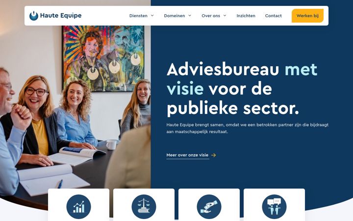 Screenshot of haute-equipe.nl