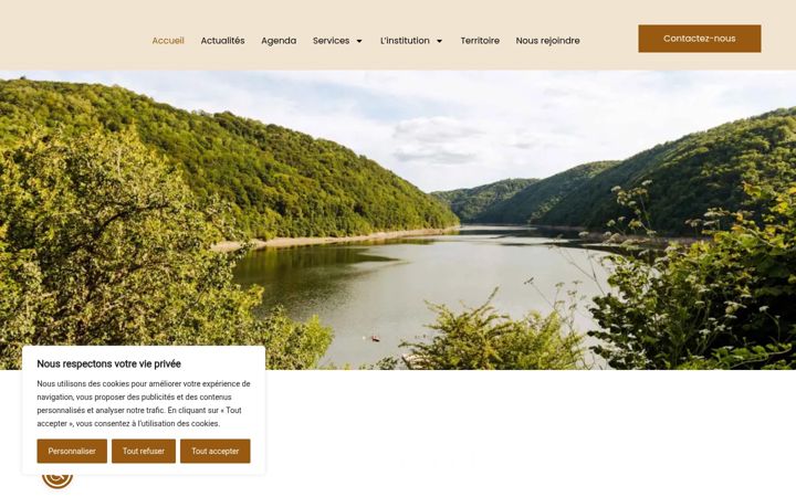 Screenshot of hautecorrezecommunaute.fr