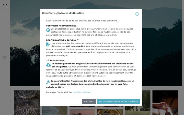 Screenshot of hautemaniere.com