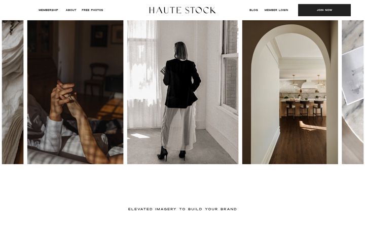 Screenshot of hautestock.co