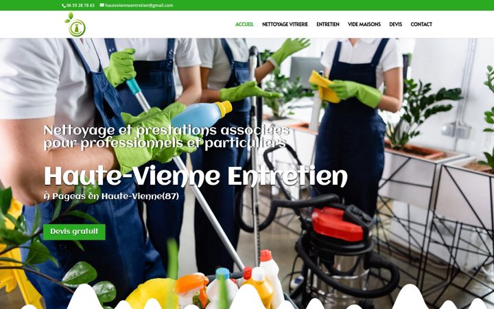 Screenshot of hautevienneentretien.com