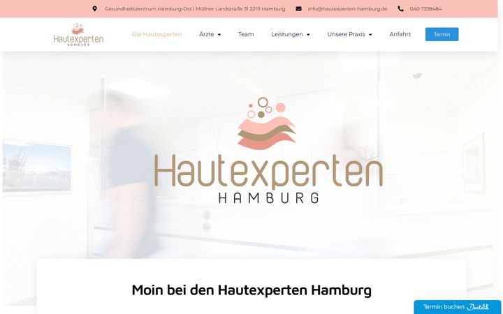 Snimka zaslona za hautexperten-hamburg.de