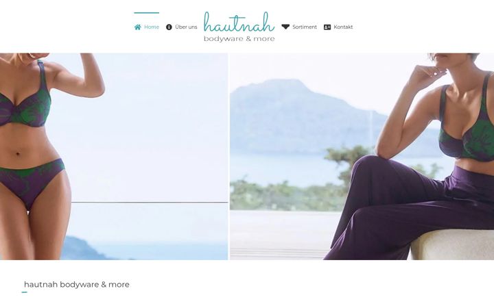 Screenshot of hautnah-bodyware.de