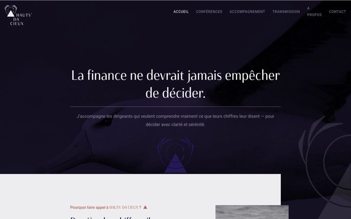 Screenshot of hautsdacieux.com