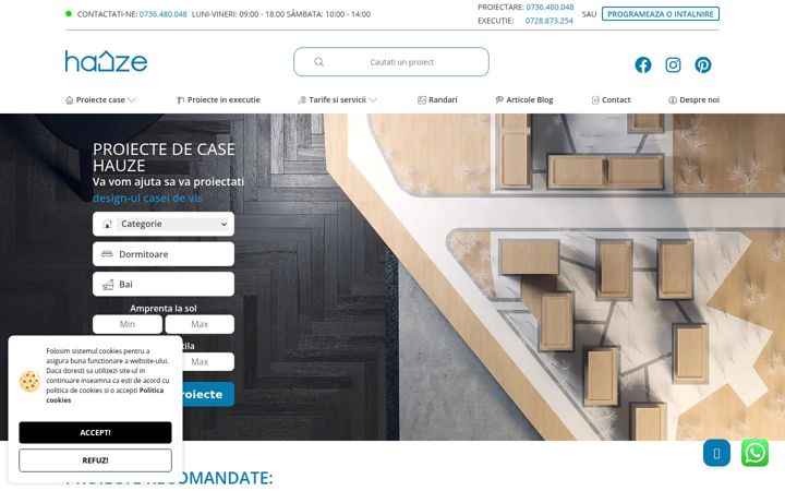 Screenshot of hauze.ro