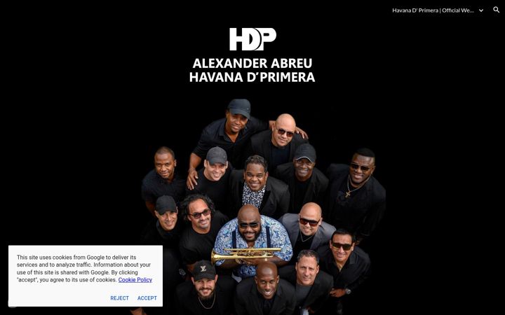 Screenshot of havanadprimera.com