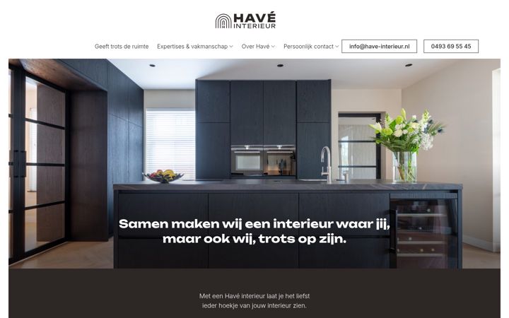 Skærmbillede af have-interieur.nl