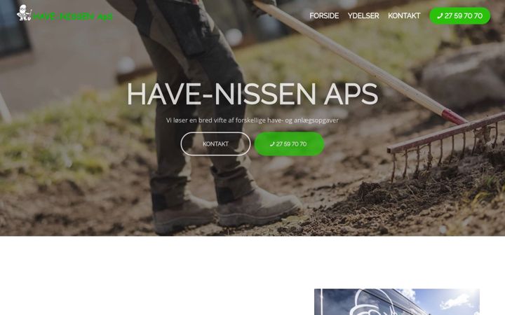Screenshot of have-nissen.dk