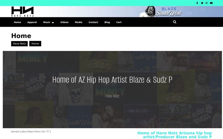 Screenshot of have-notz.com
