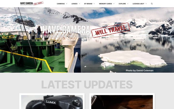Screenshot of haveacamerawilltravel.com