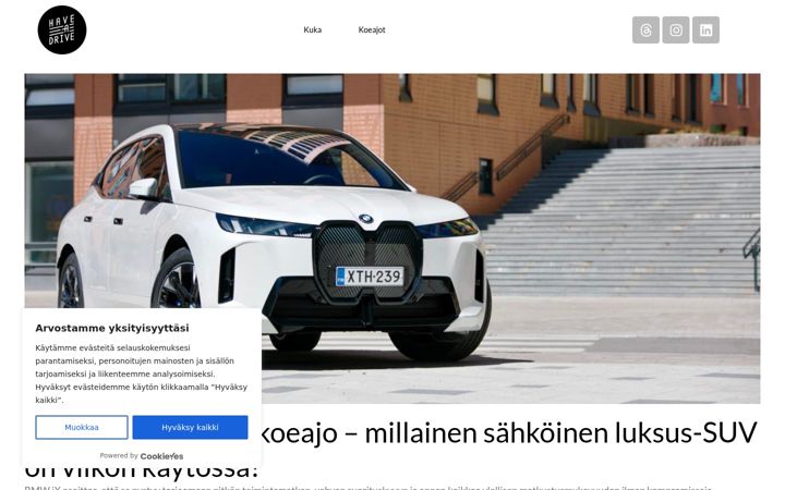 Screenshot of haveadrive.com