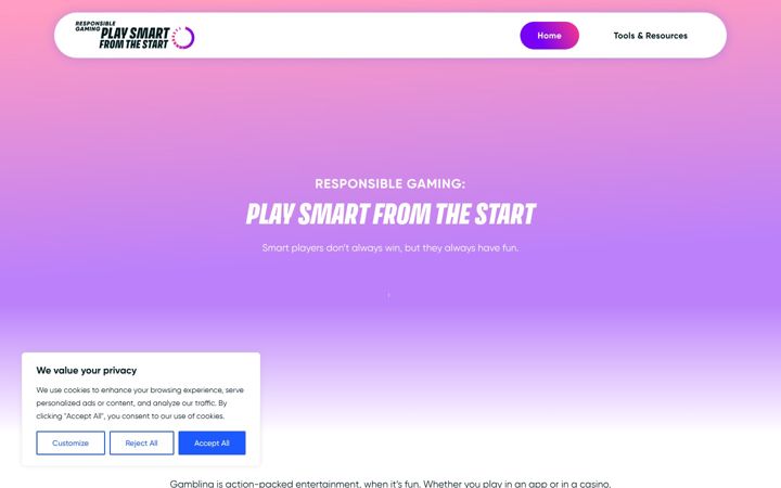 Screenshot of haveagameplan.org