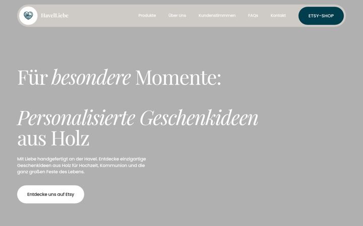 Screenshot of havelliebe.de