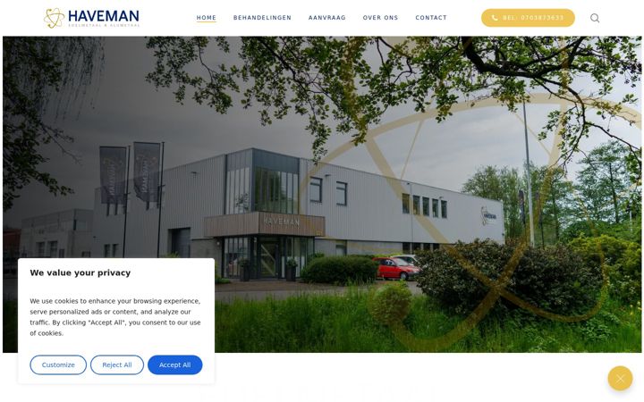 Screenshot of haveman-edelmetaal.nl