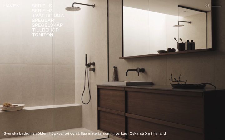 Screenshot of haven.se