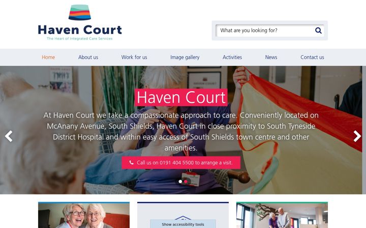 Screenshot of havencourt.co.uk
