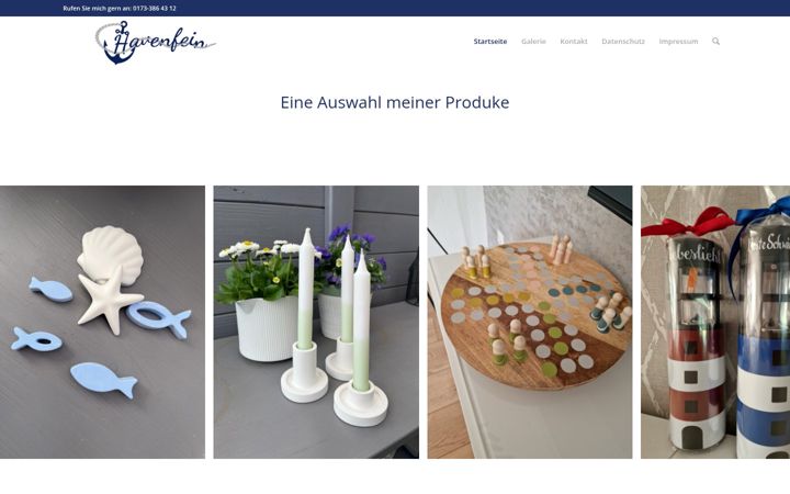 Screenshot of havenfein.de
