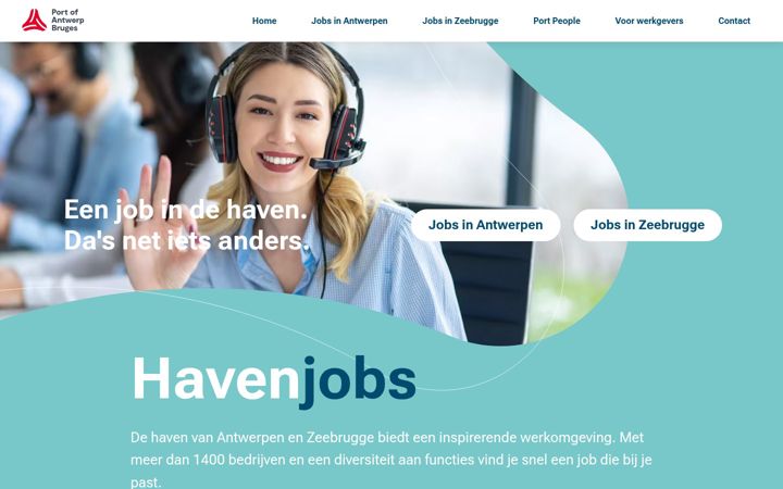 Screenshot of havenjobs.com