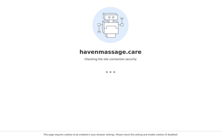 Screenshot of havenmassage.care