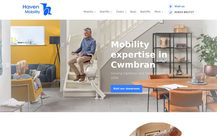 Screenshot of havenmobility.com