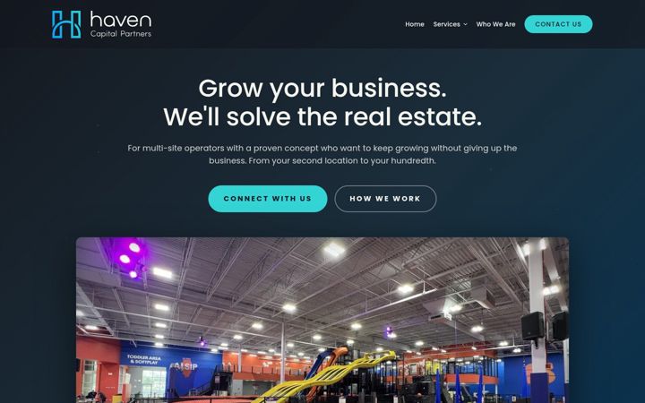 Screenshot of havenslb.com