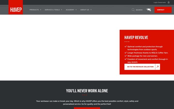 Screenshot of havep.com