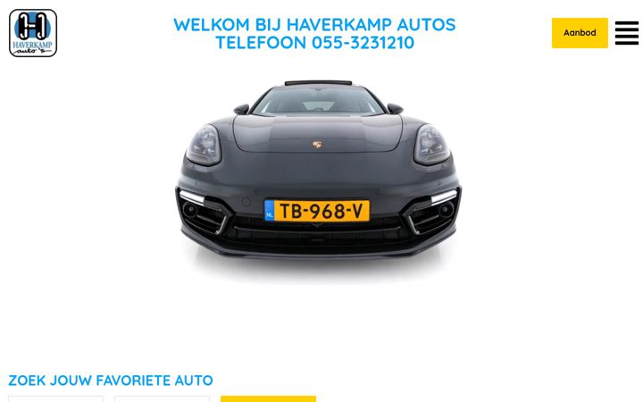 Screenshot of haverkamp.nl