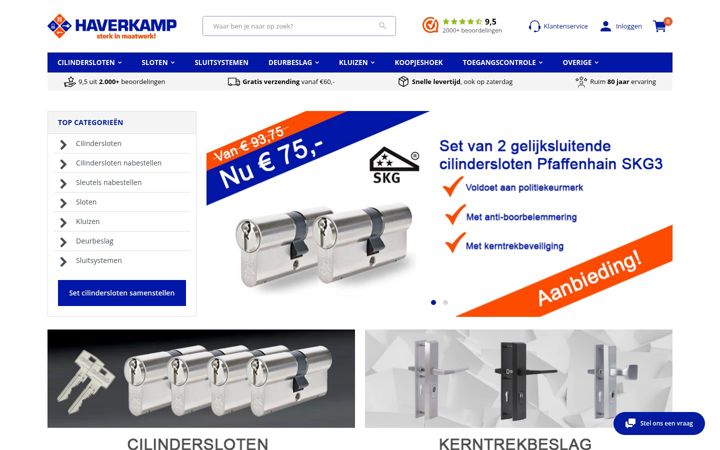 Screenshot of haverkampshop.nl