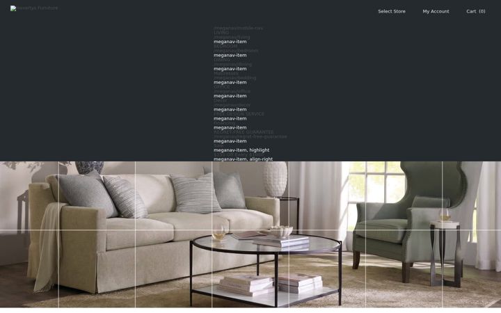 Screenshot of havertys.com