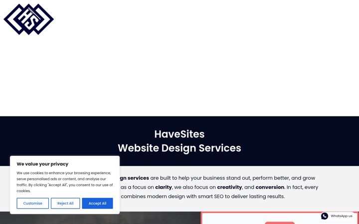 Screenshot of havesites.com