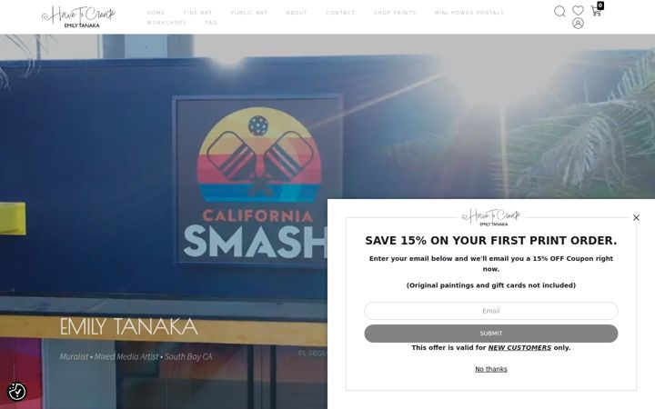 Screenshot of havetocreate.com