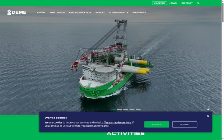 Screenshot of havfram.com