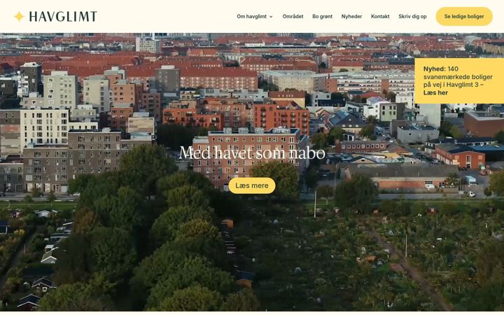 Screenshot of havglimt.com