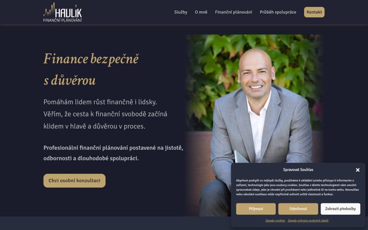 Screenshot of havlik.finance