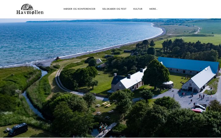 Screenshot of havmollen.dk