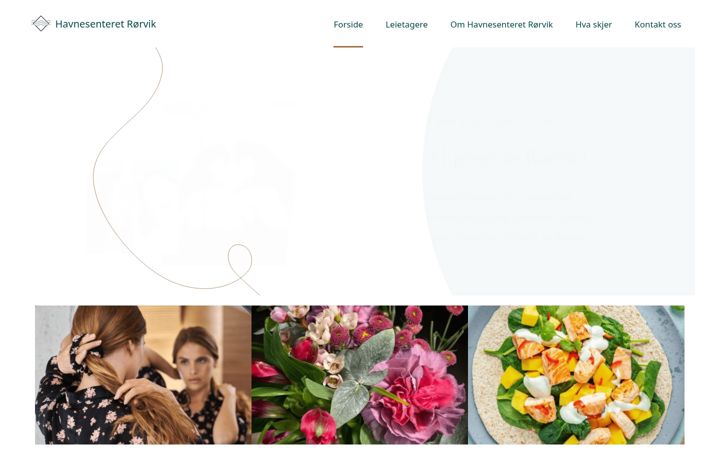 Screenshot of havnesenteret.com