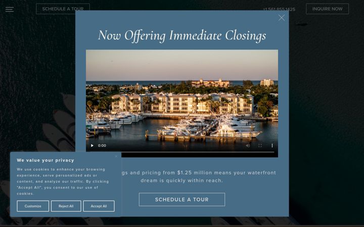 Screenshot of havnresidences.com