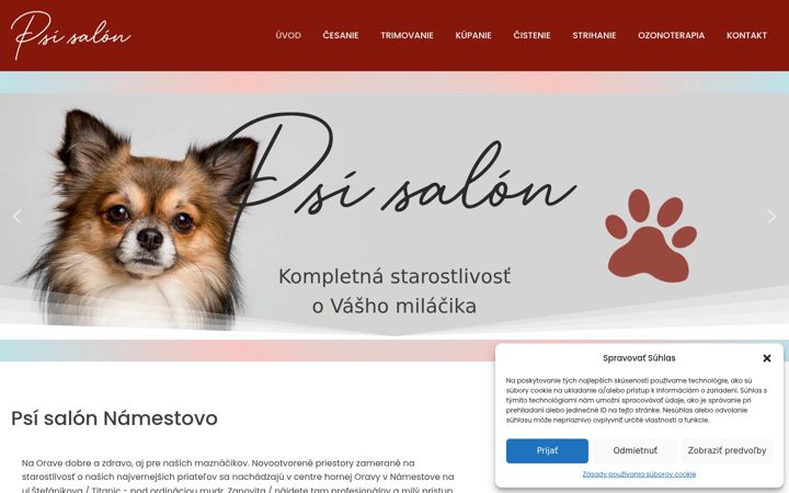 Screenshot of havosalon.sk