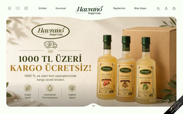 Screenshot of havrano.com