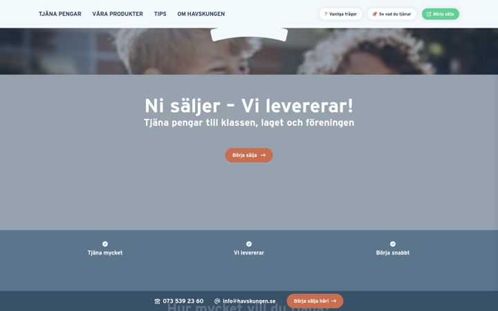 Screenshot of havskungen.se