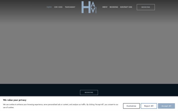 Screenshot of havsushi.no