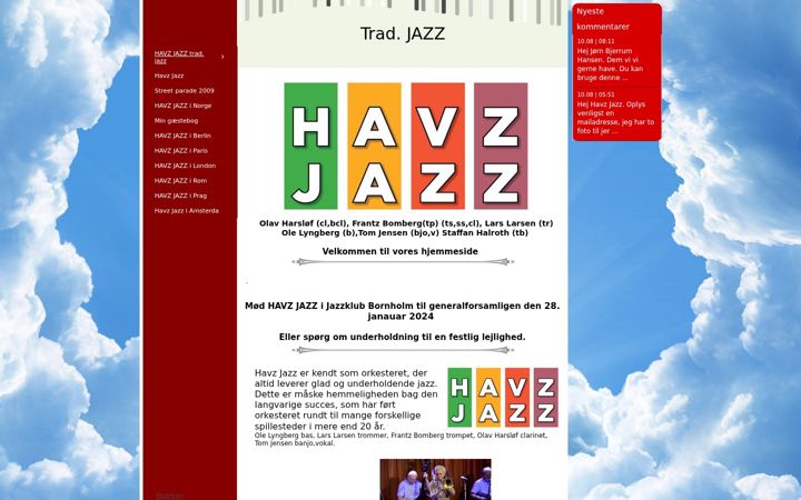 Screenshot of havzjazz.dk
