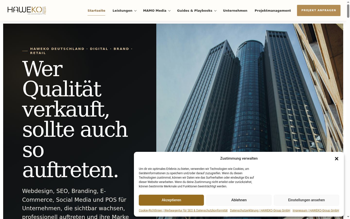 Screenshot tal-banner tal-kunsens muri qabel kwalunkwe interazzjoni