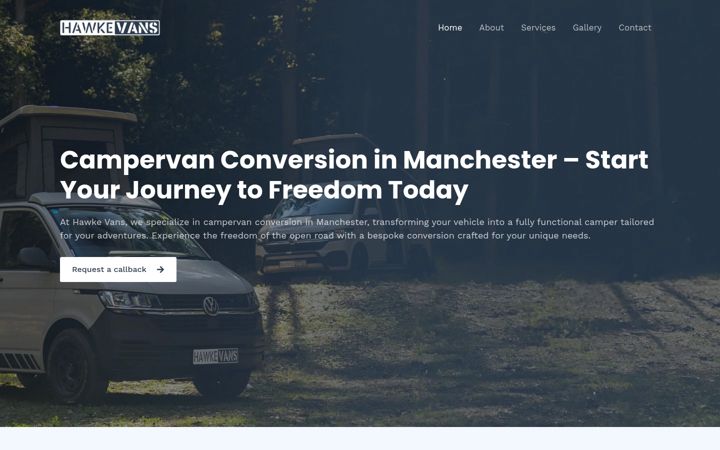 Screenshot of hawkevans.co.uk