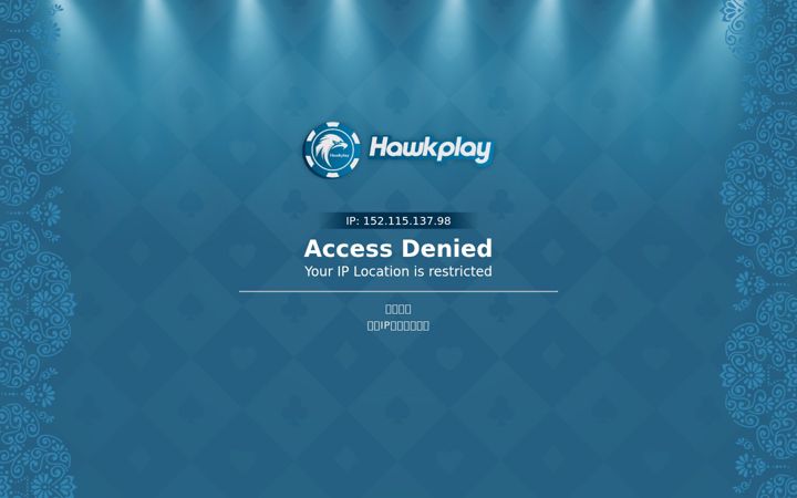 Screenshot of hawkplay.com
