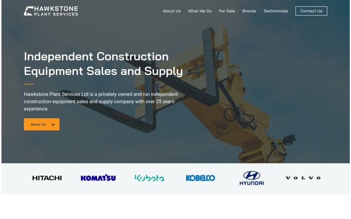 Screenshot of hawkstoneplantservices.co.uk